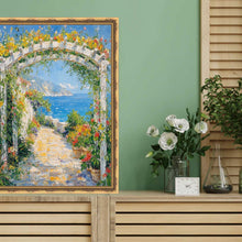 Load image into Gallery viewer, 16x20 Frame Gold Leaf Design Picture Frame Deco home 