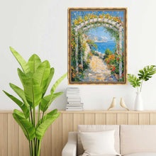 Load image into Gallery viewer, 16x20 Frame Gold Leaf Design Picture Frame Deco home 