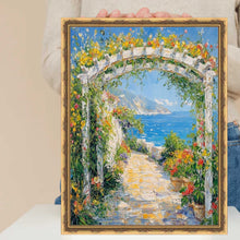 Load image into Gallery viewer, 16x20 Frame Gold Leaf Design Picture Frame Deco home 