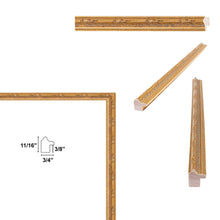 Load image into Gallery viewer, 16x20 Frame Gold Leaf Design Picture Frame Deco home 