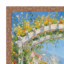 Load image into Gallery viewer, 16x20 Frame Slim Gold Leaf Floral Star Picture Frame