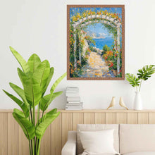 Load image into Gallery viewer, Slim Gold Leaf Floral Star Picture Frame Home Office