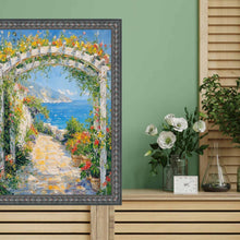 Load image into Gallery viewer, Slim Gotham Black Beaded Picture Frame Office Décor