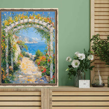 Load image into Gallery viewer, 16x20 Frame Slim Silver Leaf Bead Design Picture Frame 