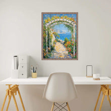 Load image into Gallery viewer, 11x14 Frame Slim Silver Pewter Leaf Floral Star Picture Frame