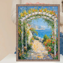 Load image into Gallery viewer, Slim Silver Pewter Leaf Floral Star Picture Frame Home Office