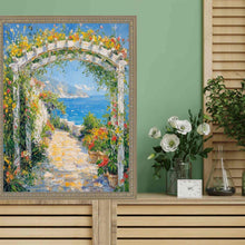 Load image into Gallery viewer, 16x20 Frame Slim Silver Stars Picture Frame