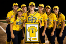 Load image into Gallery viewer, High School Hall of Fame Induction Gift — Custom Jersey Picture Frame