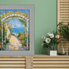 Load image into Gallery viewer, 11x14 Frame Stain Steel Flat With Black Lip Picture Frame