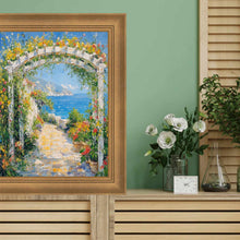 Load image into Gallery viewer, 16x20 Frame Traditional Aged Gold Scoop Picture Frame