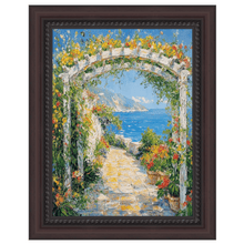Load image into Gallery viewer, 11x14 Frame Traditional Diploma Mahogany Rope Picture Frame