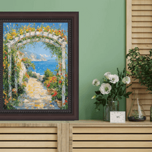 Load image into Gallery viewer, 11x14 Frame Traditional Diploma Mahogany Rope Picture Frame