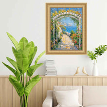 Load image into Gallery viewer, Traditional Golden Scoop Bead Picture Frame Office Décor
