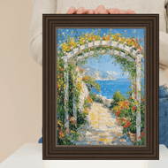 Traditional Scoop Bronze Picture Frame 