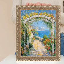 Load image into Gallery viewer, 11x14 Frame Versailles Silver Ornate Antique Picture Frame - Vintage