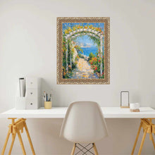 Load image into Gallery viewer, 11x14 Frame Versailles Silver Ornate Antique Picture Frame - Vintage