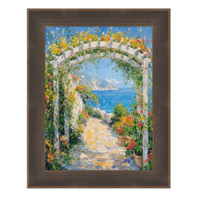 Load image into Gallery viewer, Vintage Bronze Scoop Antique Picture Frame 