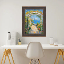 Load image into Gallery viewer, Vintage Bronze Scoop Antique Picture Frame 