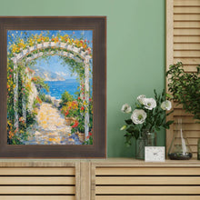 Load image into Gallery viewer, Vintage Bronze Scoop Antique Picture Frame 