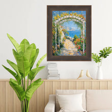 Load image into Gallery viewer, Vintage Bronze Scoop Antique Picture Frame 