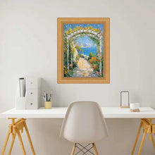 Load image into Gallery viewer, Vintage Scoop Antique Gold Bead Picture Frame Home Office