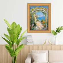 Load image into Gallery viewer, Vintage Scoop Antique Gold Bead Picture Frame Home Office