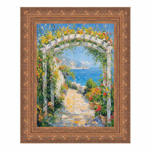 Load image into Gallery viewer, 16x20 Frame Wide Aged Gold Leaf Gothic Luxury Picture Frame