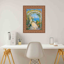 Load image into Gallery viewer, Wide Aged Gold Leaf Gothic Luxury Picture Frame Home Office