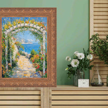 Load image into Gallery viewer, Wide Aged Gold Leaf Gothic Luxury Picture Frame Home Office