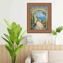 Load image into Gallery viewer, Wide Aged Gold Leaf Gothic Luxury Picture Frame Home Office