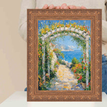 Load image into Gallery viewer, 16x20 Frame Wide Aged Gold Leaf Gothic Luxury Picture Frame