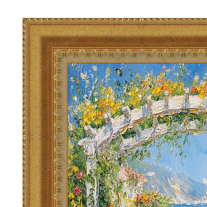 16x20 Frame Wide Aged Gold Traditional Picture Frame