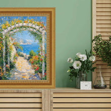 Load image into Gallery viewer, Wide Aged Gold Traditional Picture Frame Home Office