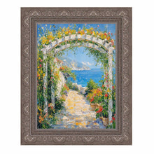Load image into Gallery viewer, Wide Aged Vintage Silver Leaf Gothic Luxury Picture Frame art