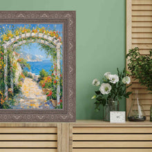 Load image into Gallery viewer, Wide Aged Vintage Silver Leaf Gothic Luxury Picture Frame art