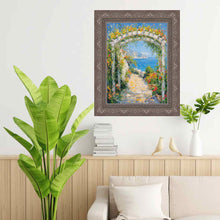 Load image into Gallery viewer, Wide Aged Vintage Silver Leaf Gothic Luxury Picture Frame art