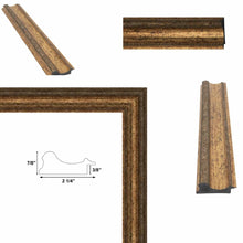 Load image into Gallery viewer, 16x20 Frame Wide Antique Gold Victorian Picture Frame home or