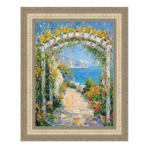Load image into Gallery viewer, Wide Antique Silver Victorian Picture Frame Home Office