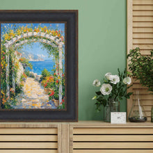 Load image into Gallery viewer, 11x14 Frame Wide Black Bronze Leather Picture Frame