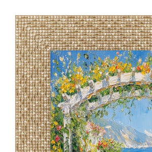 11x14 Frame Bright Gold Glitter Metallic Picture Frame - Modern Disco Retro
