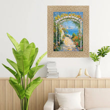 Load image into Gallery viewer, Bright Gold Glitter Metallic Picture Frame - Modern Disco Retro
