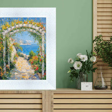 Load image into Gallery viewer, 16x20 Frame Wide Bright White Glitter Gloss Picture Frame