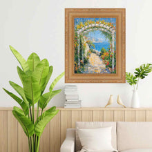 Load image into Gallery viewer, 16x20 Frame Wide Colosseum Gold Leaf Scoop Picture Frame