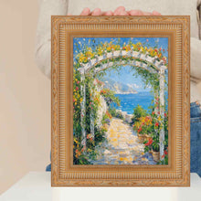 Load image into Gallery viewer, Wide Colosseum Gold Leaf Scoop Picture Frame Home Office