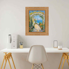 Load image into Gallery viewer, 16x20 Frame Wide Colosseum Gold Leaf Scoop Picture Frame