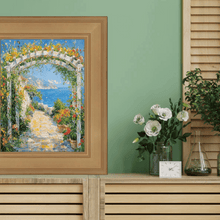 Load image into Gallery viewer, 16x20 Frame Wide Gold Flat Panel Picture Frame