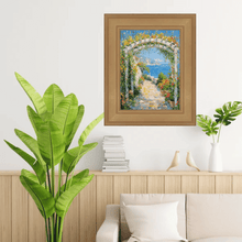 Load image into Gallery viewer, Wide Gold Flat Panel Picture Frame 