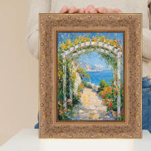 Load image into Gallery viewer, 16x20 Frame Wide Gold Ornate Floral Picture Frame