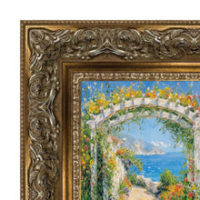 Load image into Gallery viewer, 16x20 Frame Ornate Wide Italian Baroque Antique Silver Picture Frame