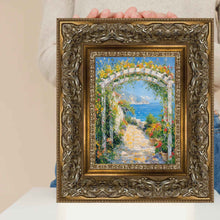 Load image into Gallery viewer, Wide Italian Baroque Antique Silver Picture Frame-5 inch Wide 